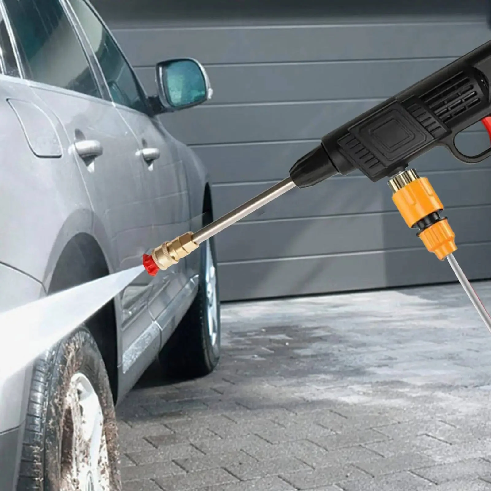 Cordless Portable High Pressure Spray Water Gun Set | Ideal for Cleaning Cars, Patios & Garden Furniture - Image 4