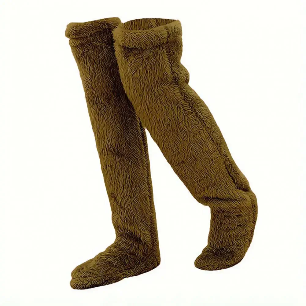 Cozy Fleece Winter Socks Long Warm Stockings - Image 7