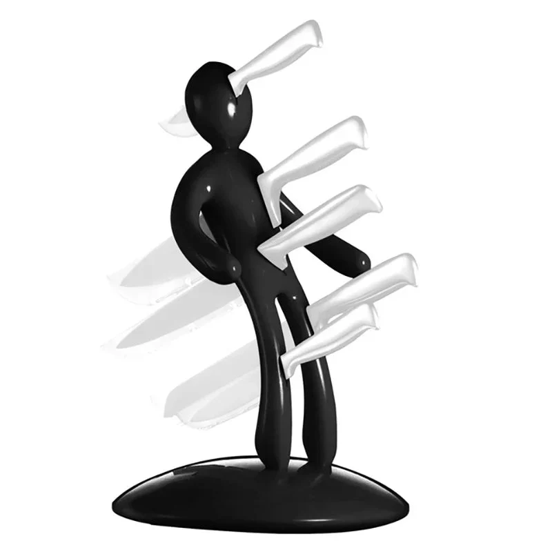 Creative Humanoid Kitchen Knife Holder Set - Image 5