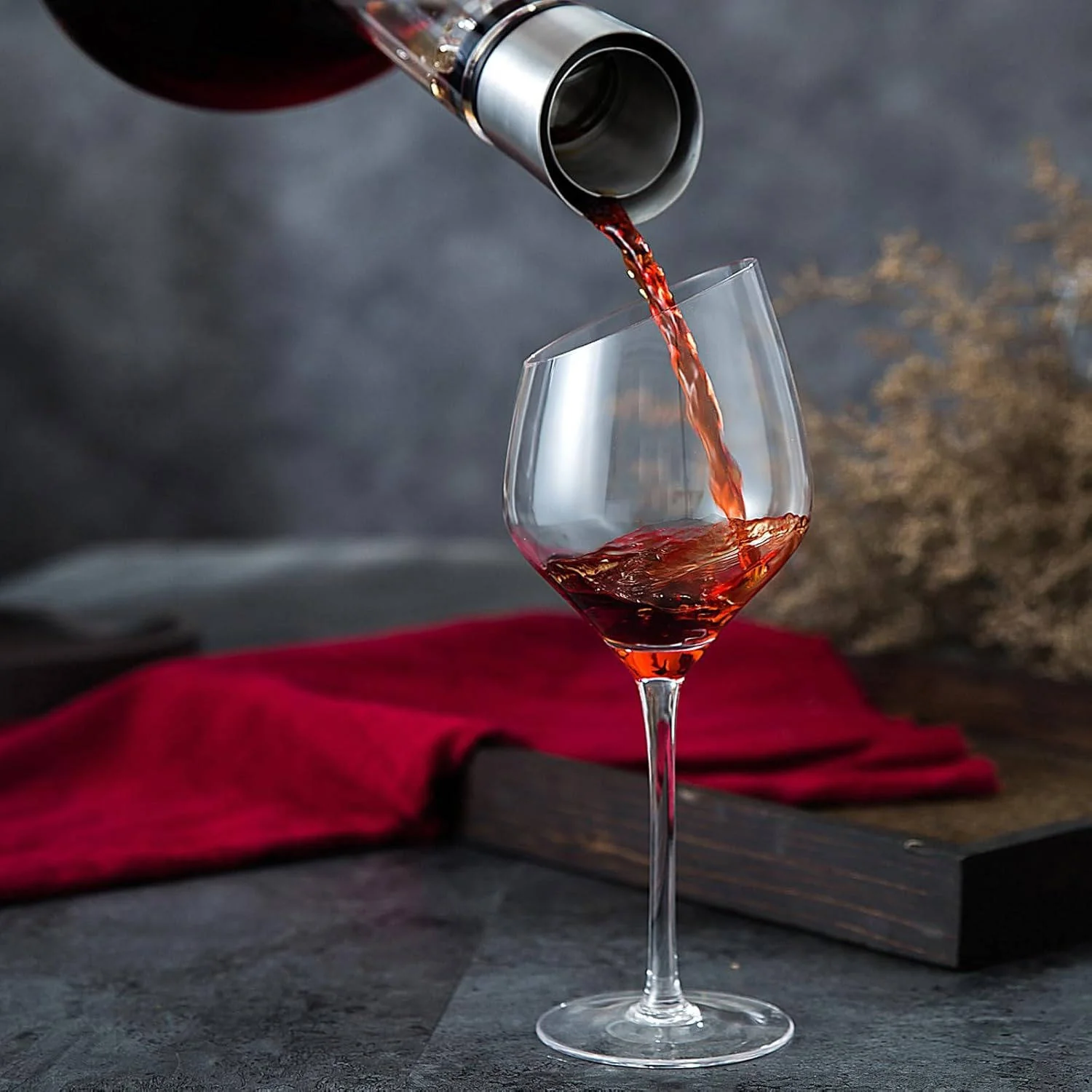 Crystal Glass Wine Decanter Aerator Carafe - Image 6