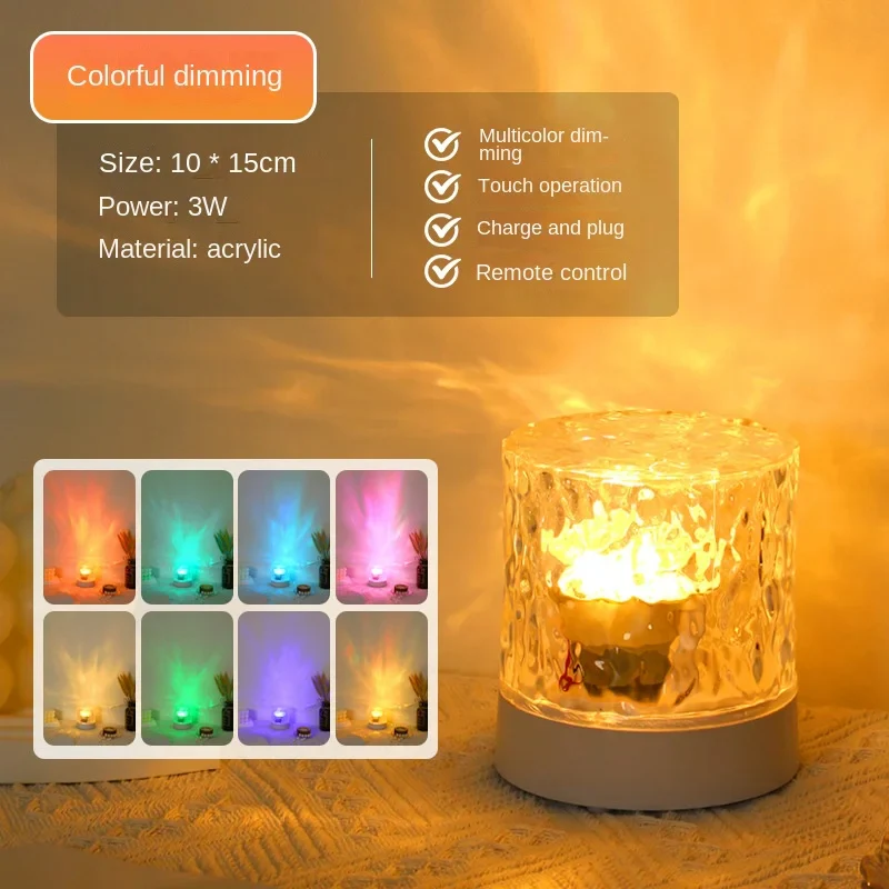 Crystal Ripple Projector Night Light - Image 3