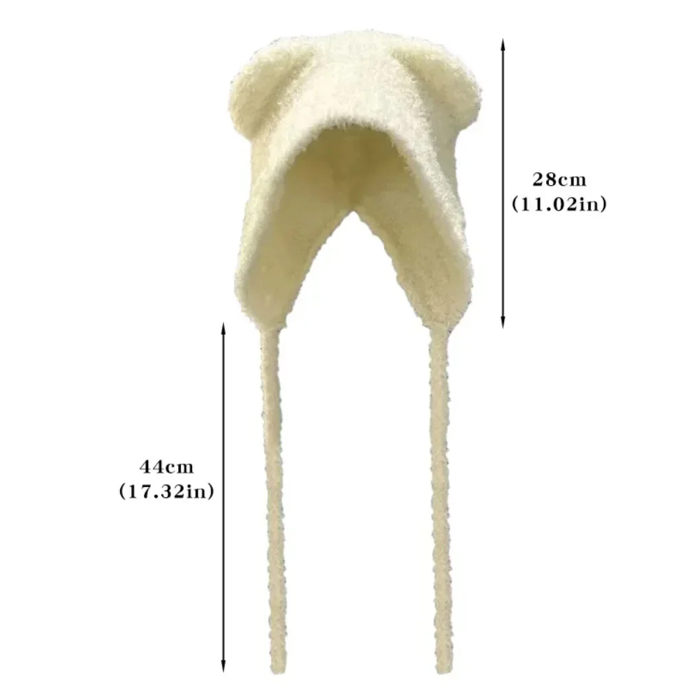 Cute Bear Ear Winter Hat - Image 6
