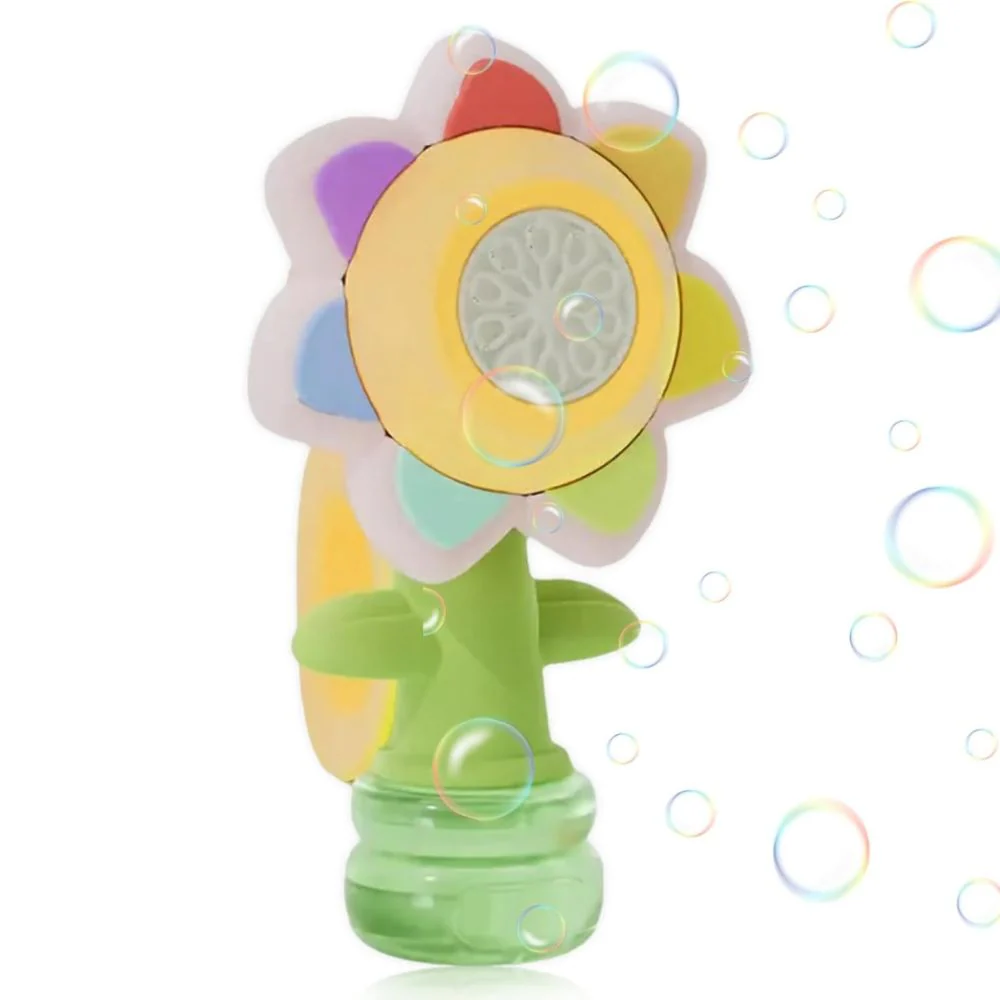 Dancing Sunflower LED Bubble Maker Toy - Image 5
