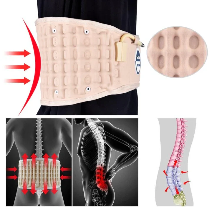 Decompression Back Brace Support Belt Relieve Back Pain From Degenerative Disc Disease Spinal Stenosis Sciatica - Image 3
