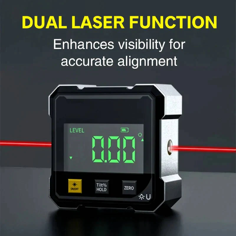Digital Angle Gauge with Laser - Image 2