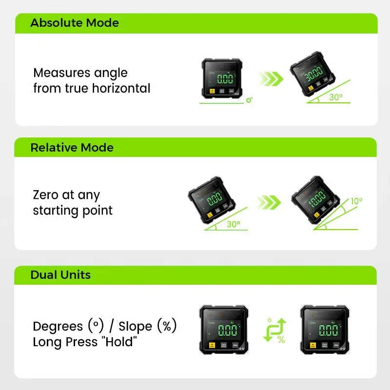Digital Angle Gauge with Laser - Image 8