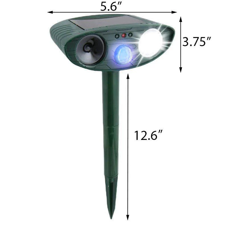 Dog Outdoor Solar Ultrasonic Repeller - Get Rid of Dogs in 48 Hours or It's FREE - Image 5