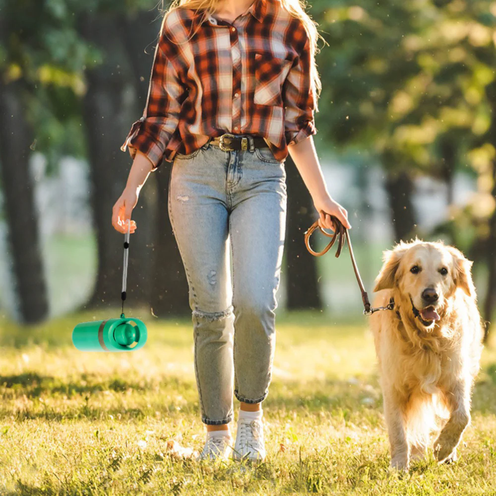 Dog Poop Picker Upper Claw with Garbage Bag Dispenser - Image 6