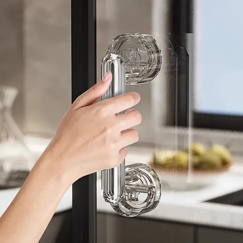 Door Handle With Suction Cup For Practical Handling - Image 2