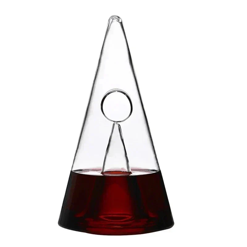 Double Pyramid Waterfall Decanter - Image 4
