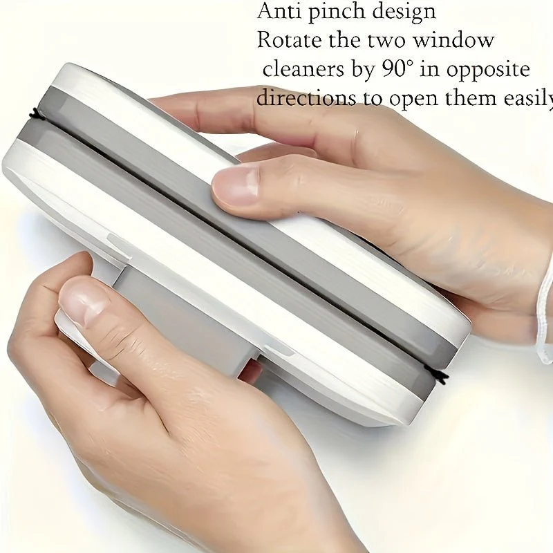 Double-sided magnetic window squeegee for double glazing - Image 4