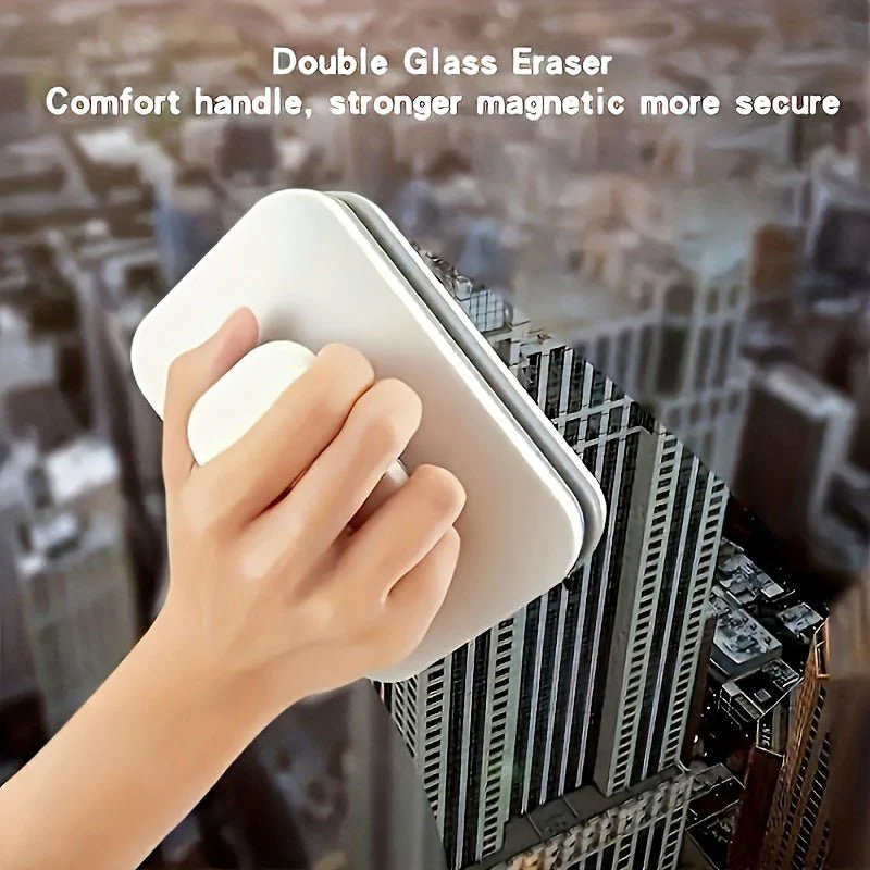 Double-sided magnetic window squeegee for double glazing - Image 5