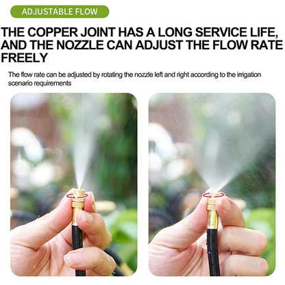 Drip Irrigation Kit with 360 degree Flexible Hose - Image 9