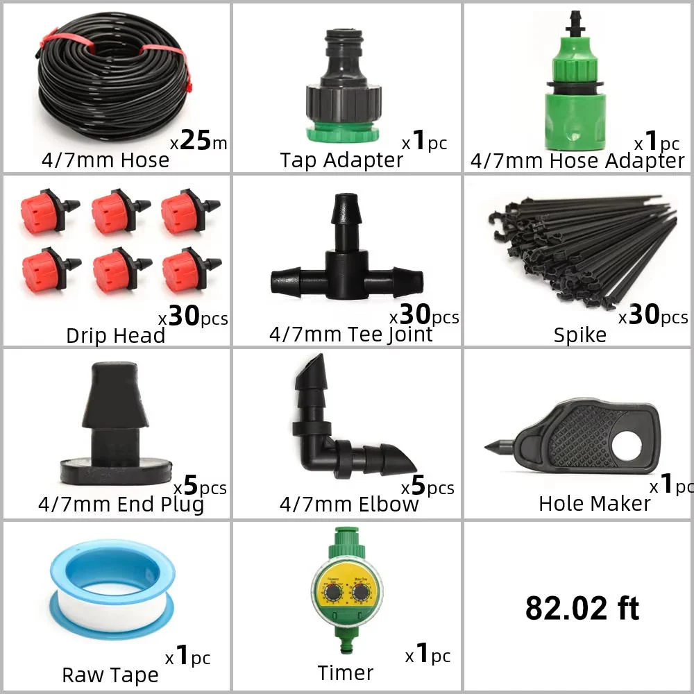 Drip Irrigation System With Automatic Timer - Image 24