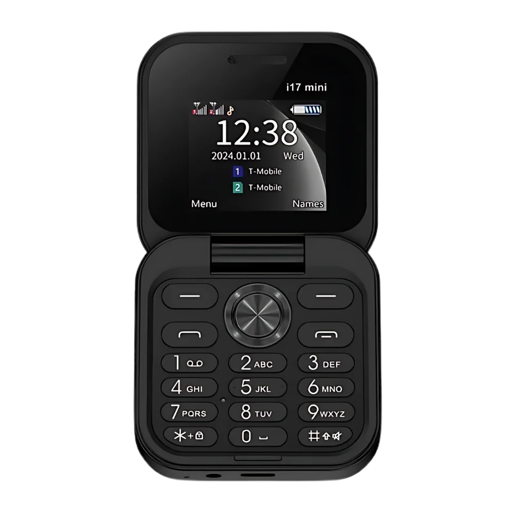 Dual Sim Small Folding Cell Phone - Image 2