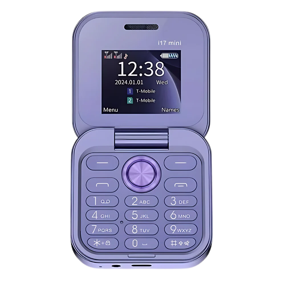 Dual Sim Small Folding Cell Phone - Image 3