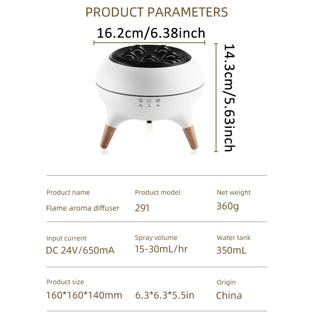 Dynamic Jellyfish Flame Aroma Diffuser - Image 5