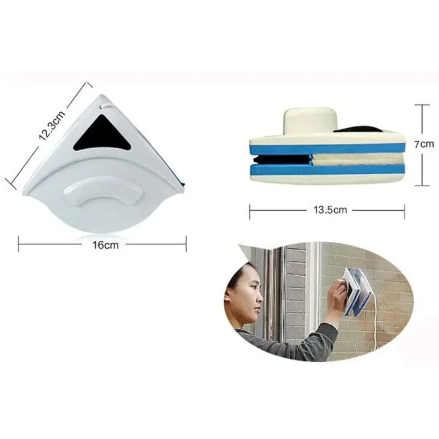 Efficient Magnetic Window Cleaner For Double-sided Cleaning - Image 3