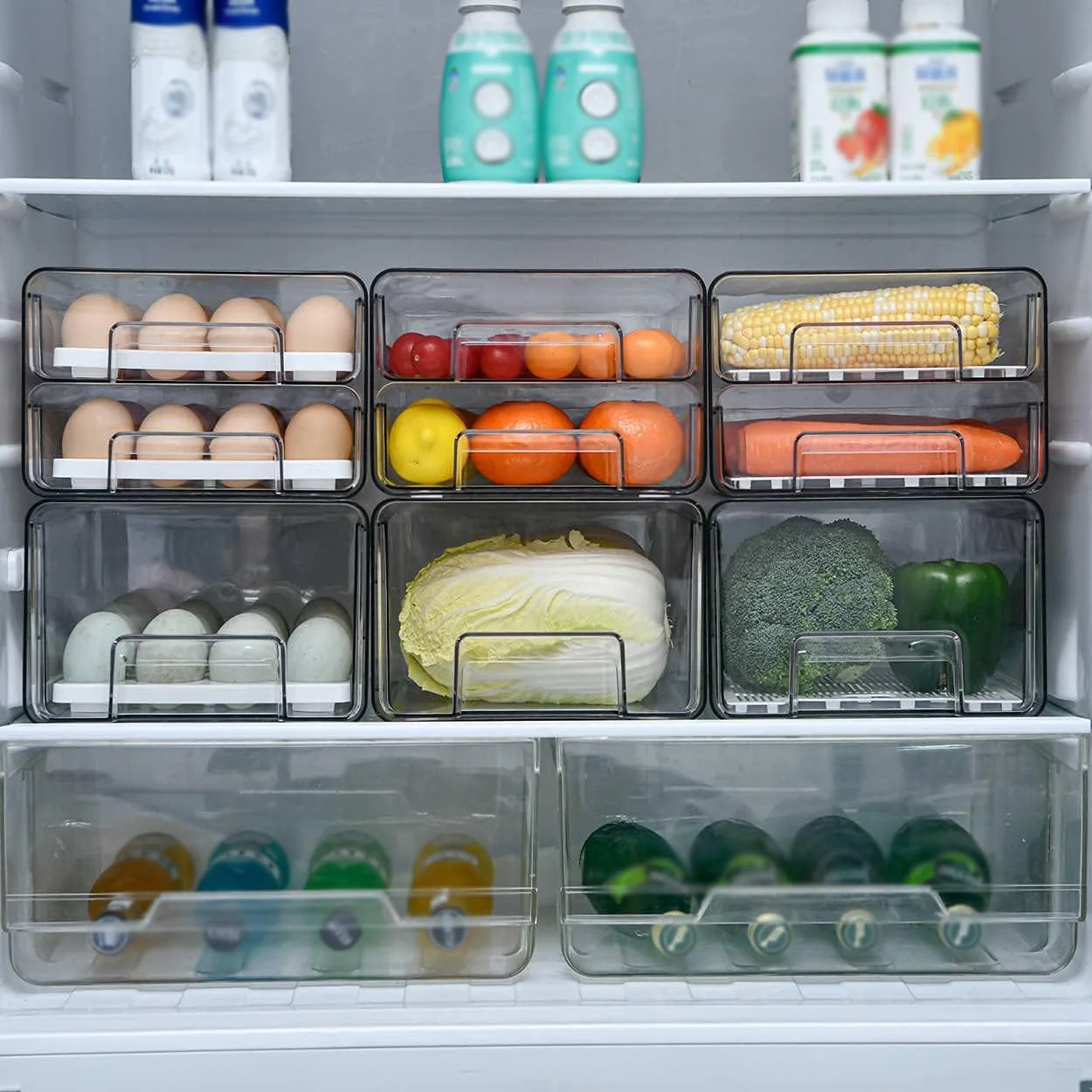 Egg Container Holder For Fridge - Image 6