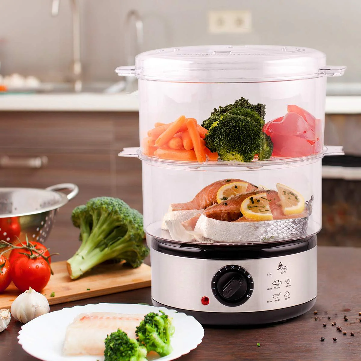 Electric Vegetable Steamer - Image 2