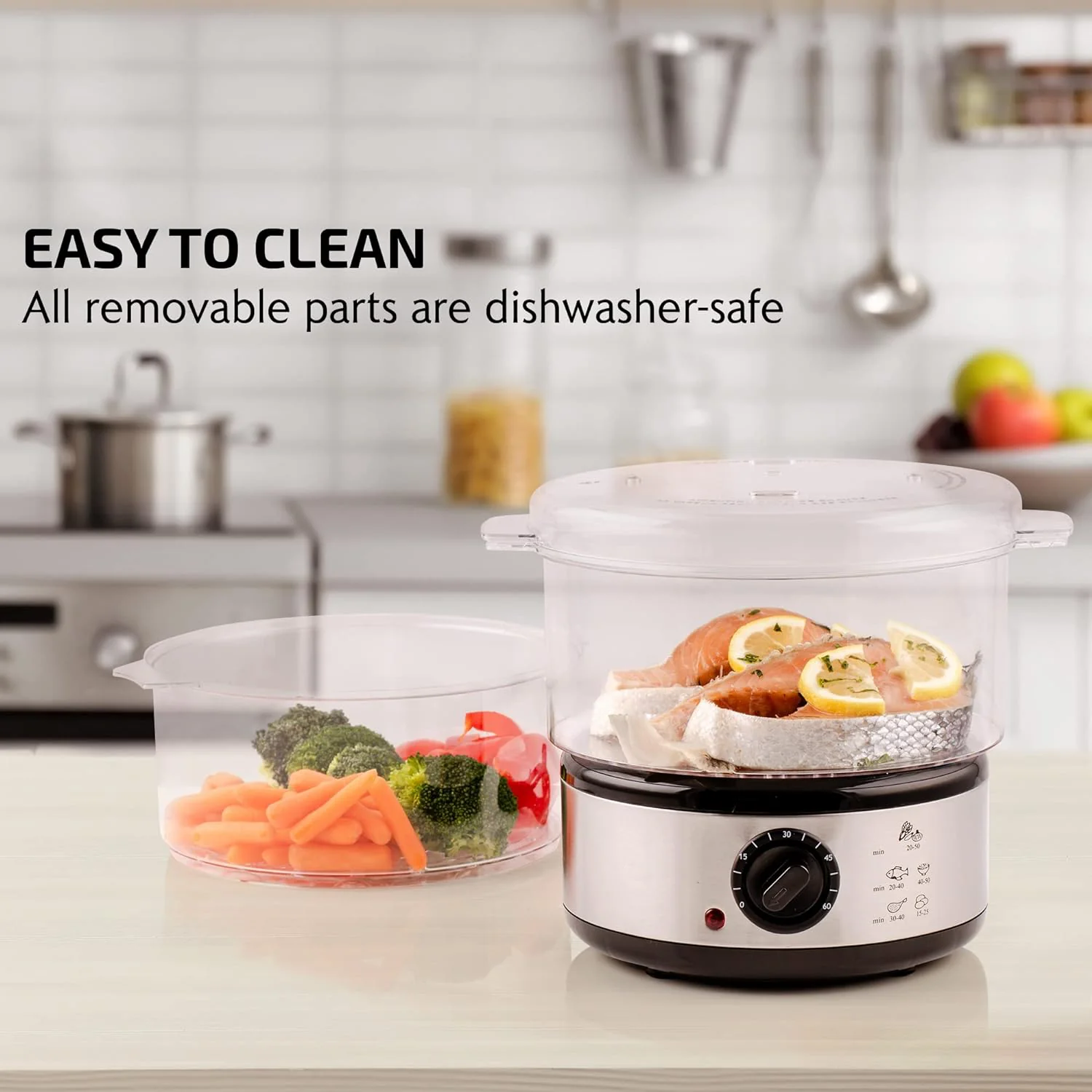 Electric Vegetable Steamer - Image 6