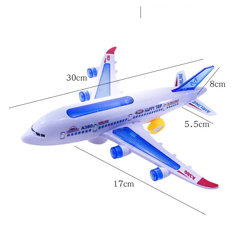 Electric Airplane Toy With Music And Light Effects - Image 5