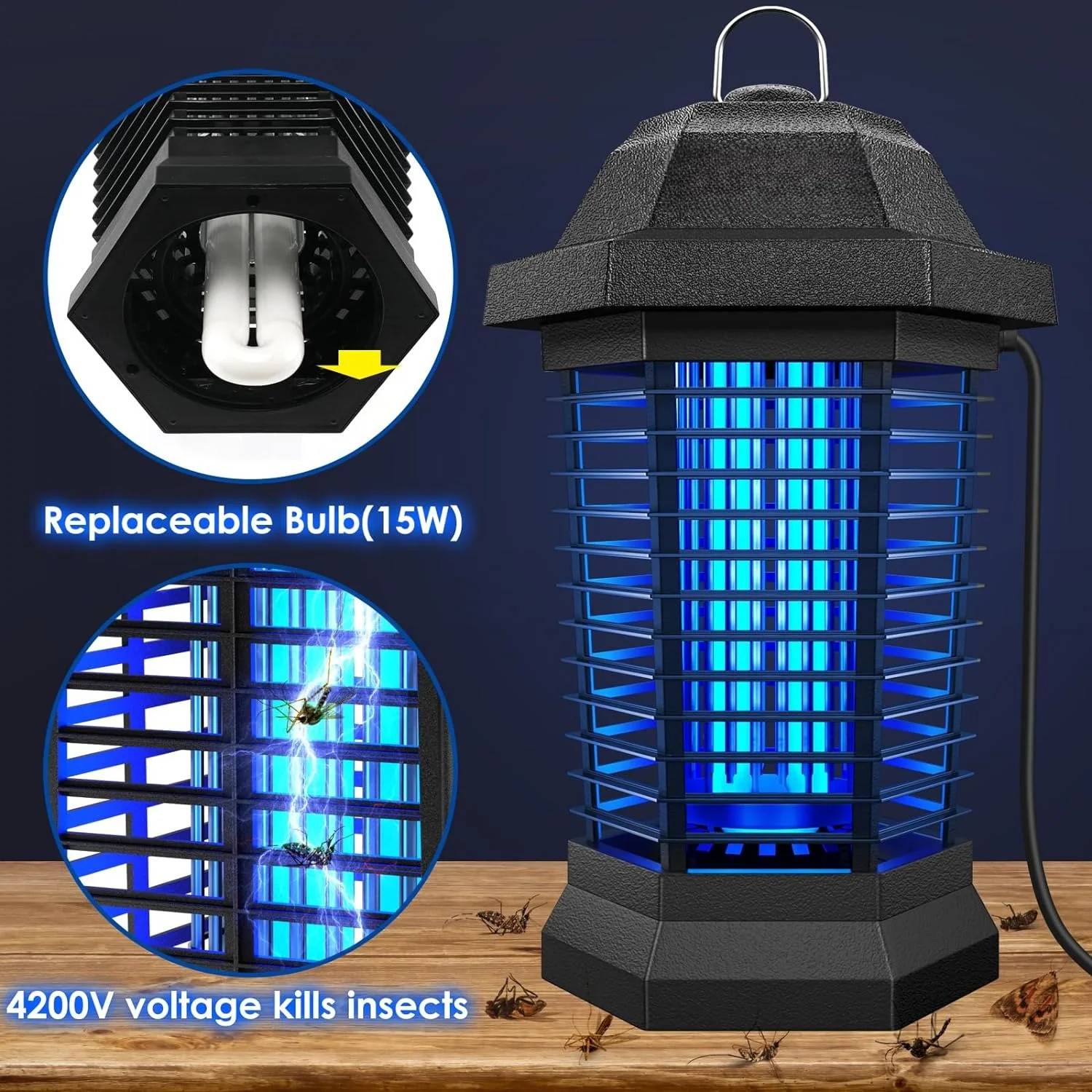 Electric Bug Zapper Light - Image 3