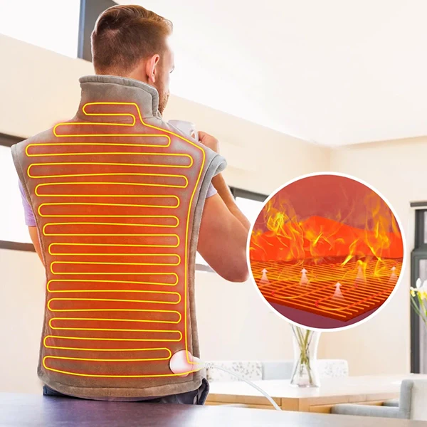 Electric Heating Pad for Neck & Back