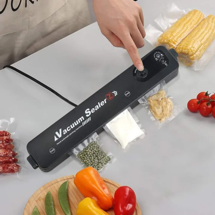 Electric Home Kitchen Food Saver Vacuum Bag Sealer Packing Machine - Image 4