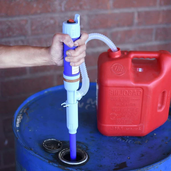 Electric Liquid Transfer Pump & Siphon - Electric Hand Pump, Battery Powered Siphon Pump for Gas, Fuel, Diesel, Water - Image 3