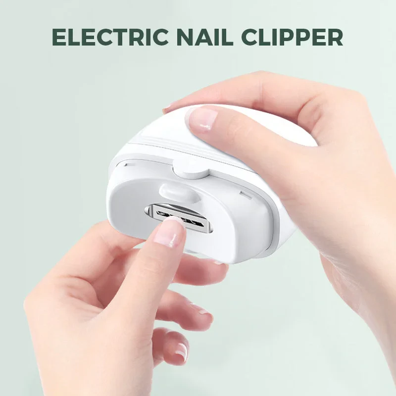 Electric Nail Clipper, Automatic Nail Polishing Trimming Manicure - Image 4