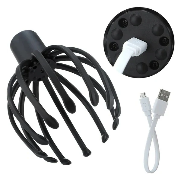 Electric Octopus Head Massager - Relaxing Scalp & Stress Relief Device - Image 2