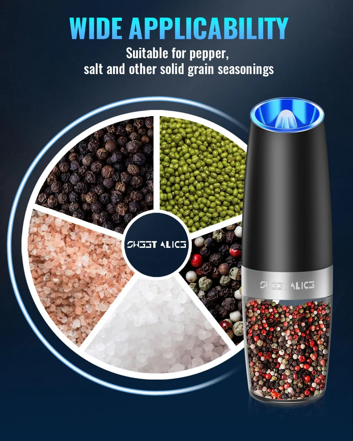 Electric Salt And Pepper Grinder - Image 6