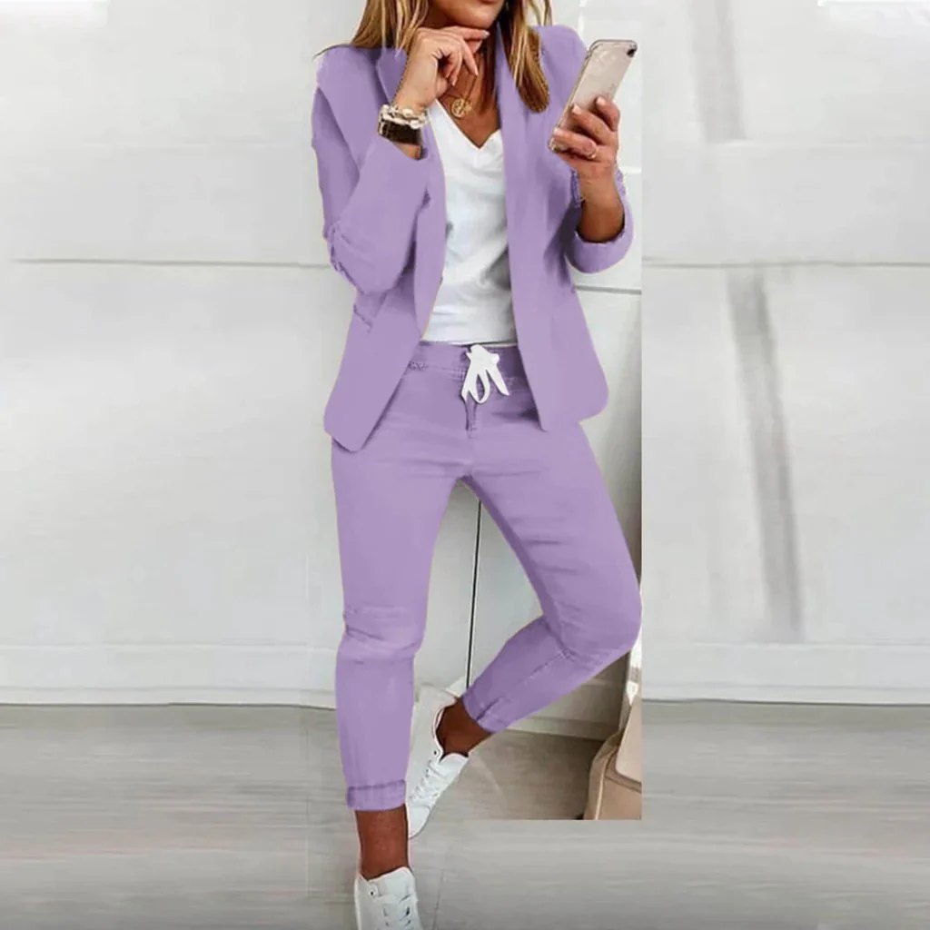 Elegant and Comfortable Blazer Set - Image 2