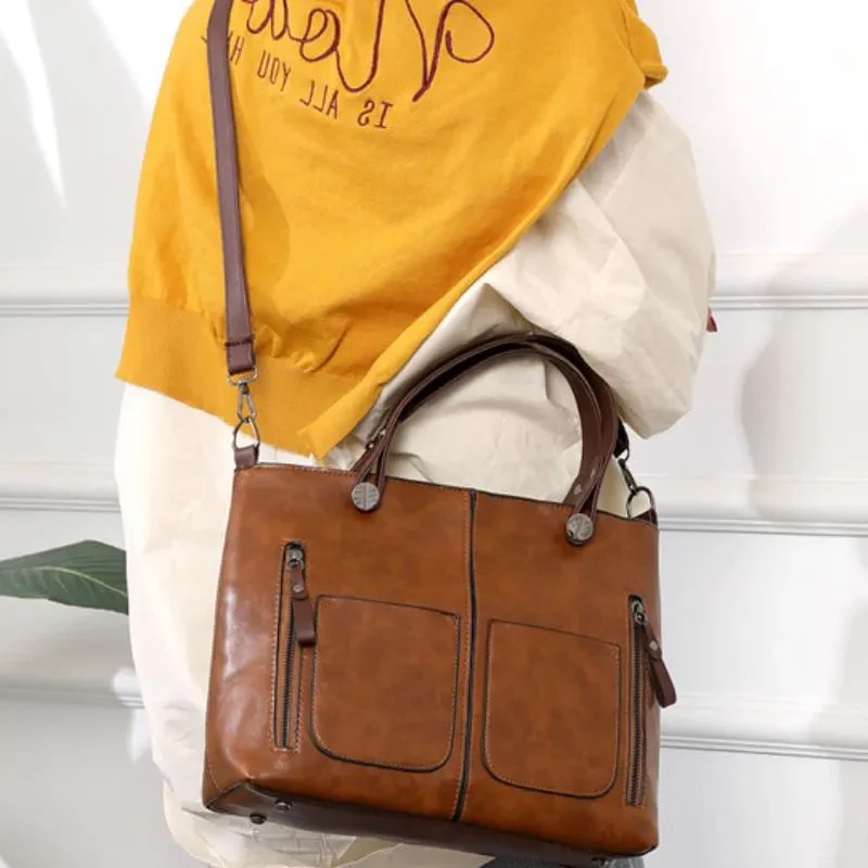 Elegant leather bag - Image 4