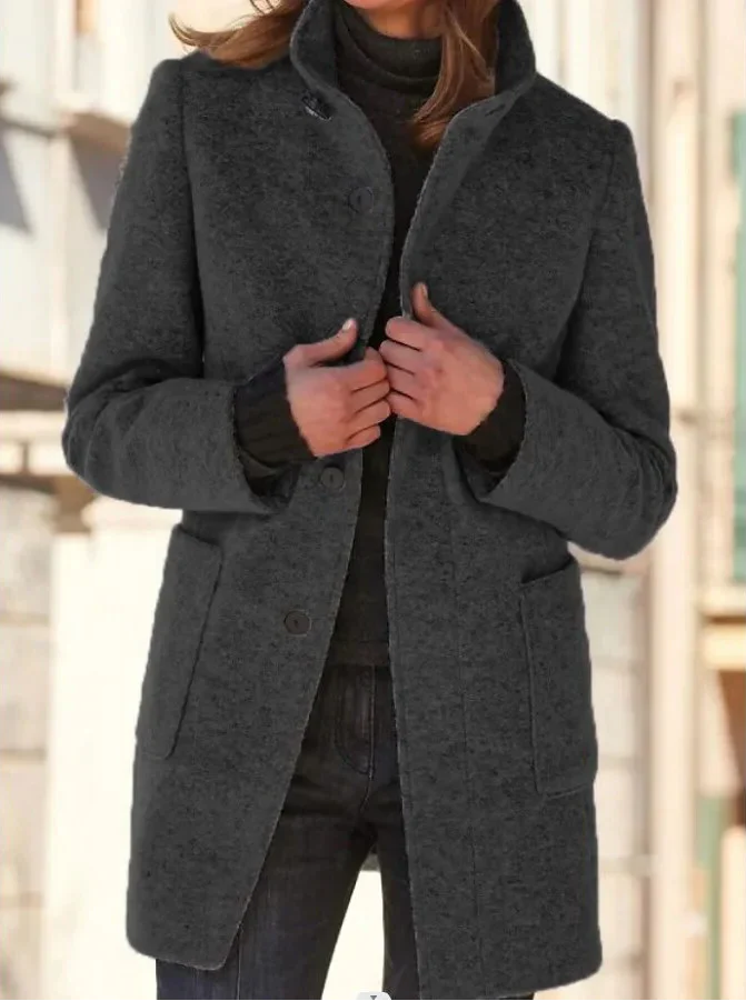 Elegant wool coat - Image 4