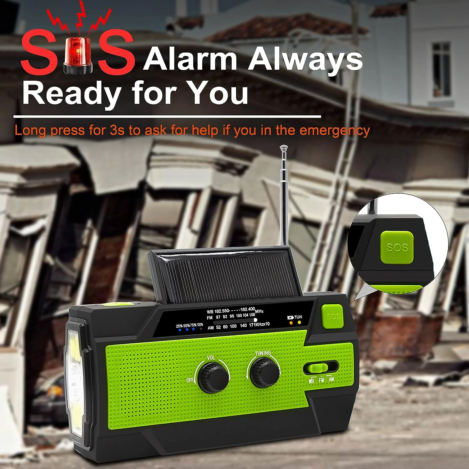 Emergency Crank Weather Radio - Image 3