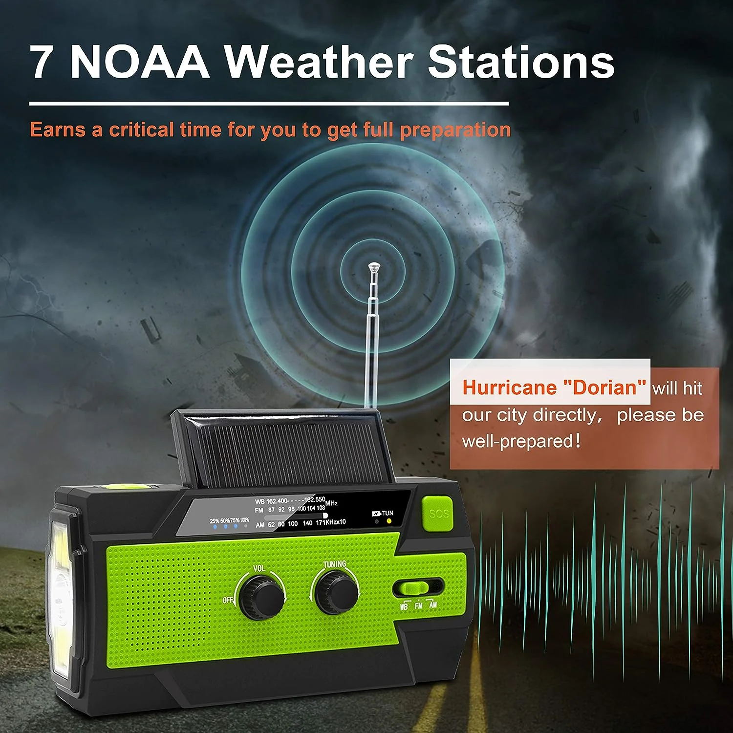 Emergency Crank Weather Radio - Image 4