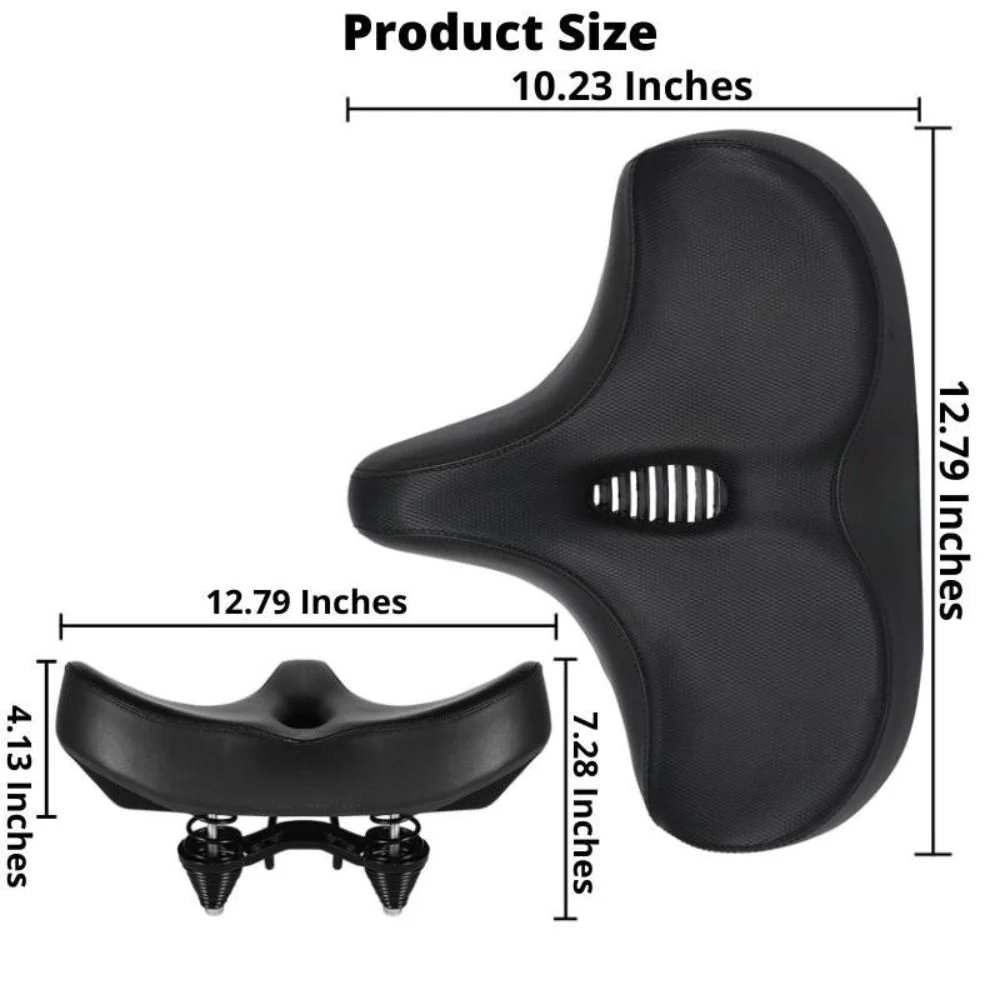 Extra Large Bike Seat With Comfortable Thick Foam and Waterproof - Image 8