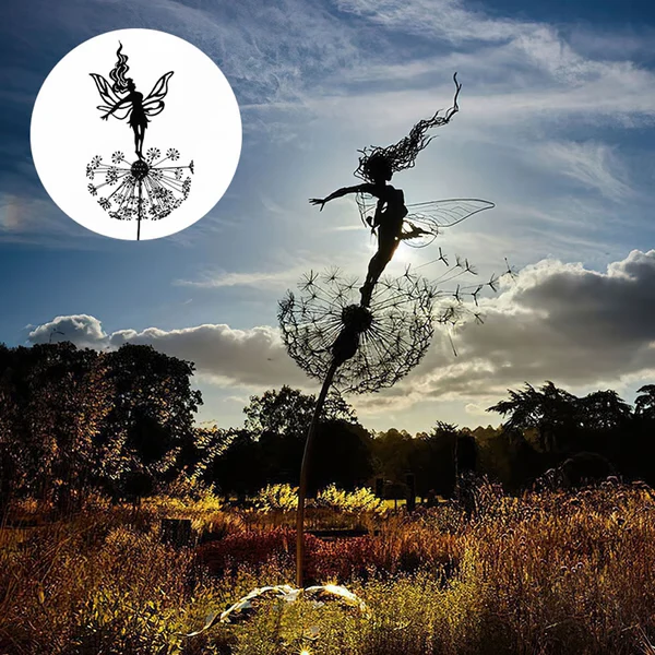 Fairy Steel Garden Sculptures - Image 2