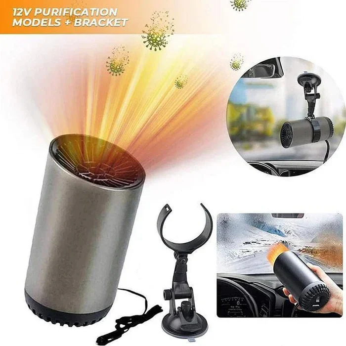 Fast Heating Cup Shape Car Warm Air Blower - Fast Heating & Cooling Adjustable 360 Degree Rotatable Plug and Use for Car, SUV , RV and Truck - Image 3
