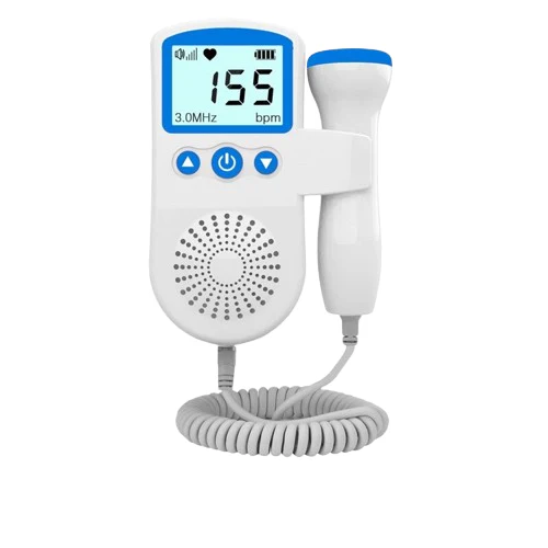 Fetal Doppler Heart Rate Monitor Home Pregnancy Baby Fetal Heart Rate Sound Detector - Image 2