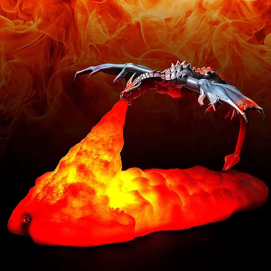 Fire-Breathing Dragon Lamp - Image 8