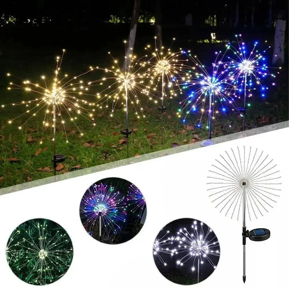 Firework Lights Outdoor Garden Decorations - Image 4
