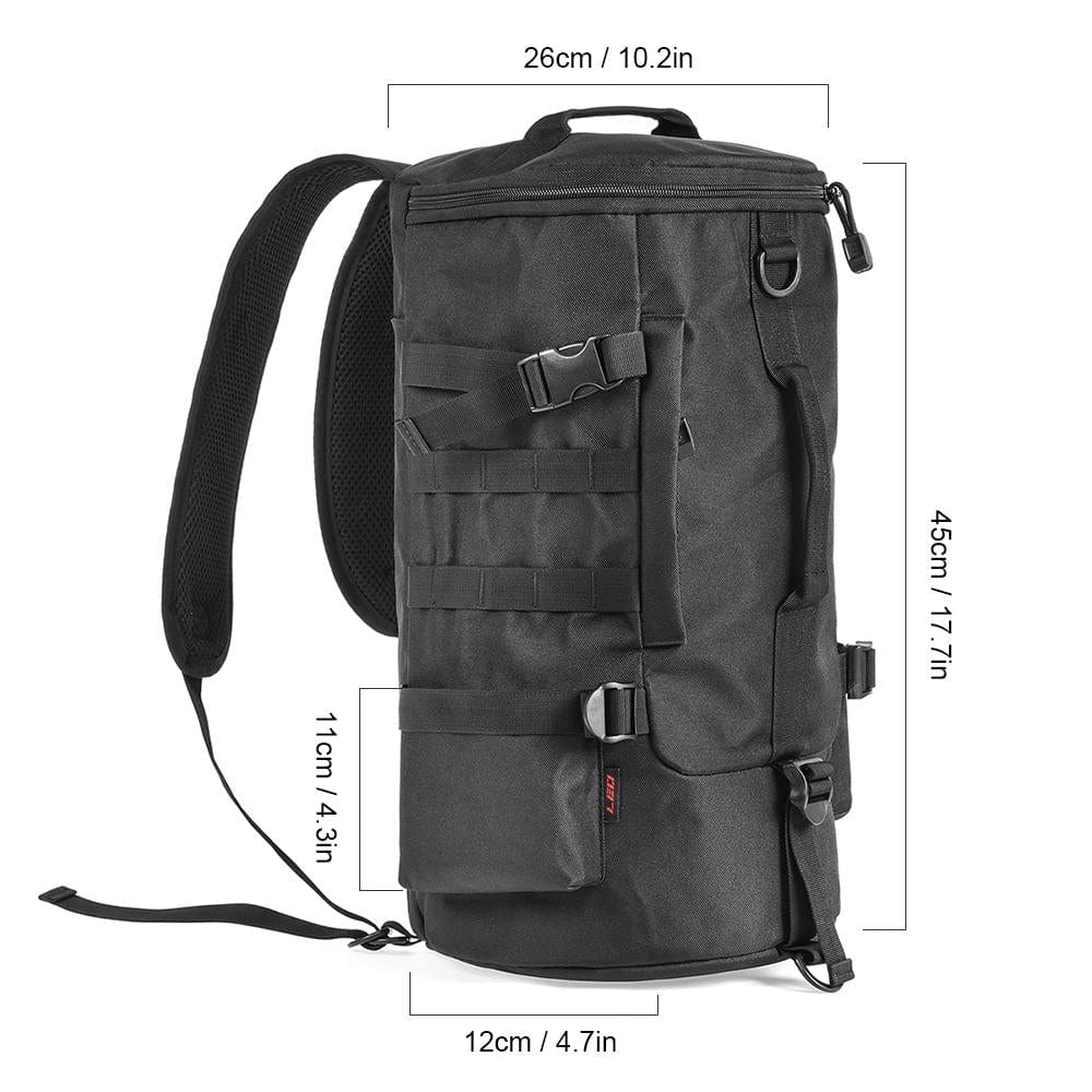 Fishing Tackle Backpack Tackle Box Organizer with Rod Holders - Image 6