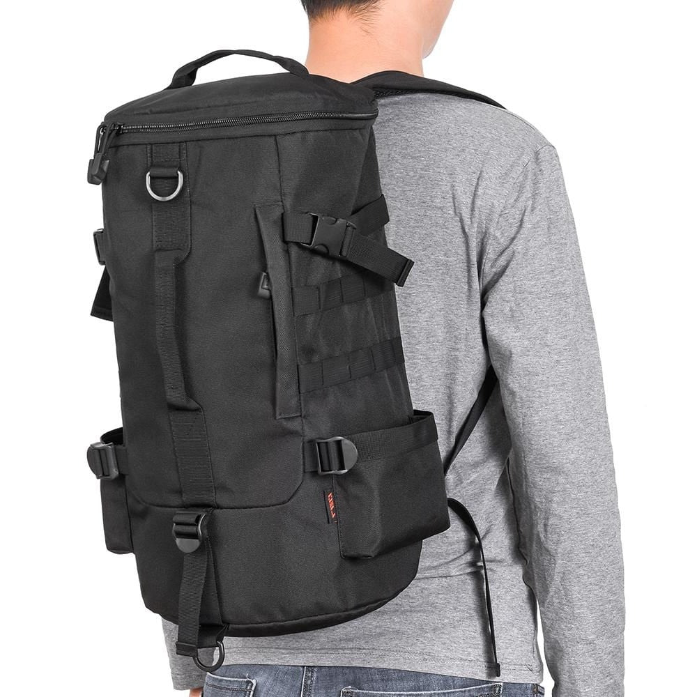 Fishing Tackle Backpack Tackle Box Organizer with Rod Holders - Image 7