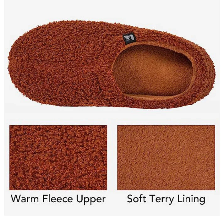 Fleeced Closed Back Indoor Slipper - Image 10