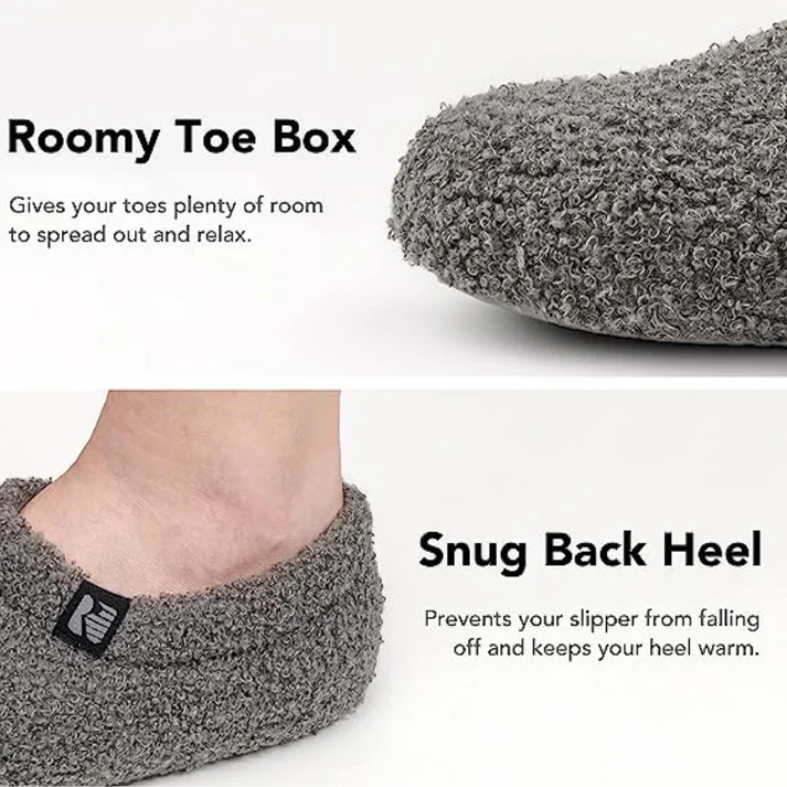 Fleeced Closed Back Indoor Slipper - Image 8