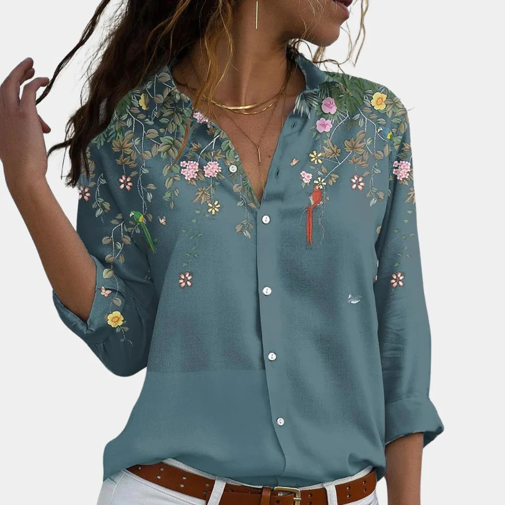 Floral Ladies Blouse - Image 6