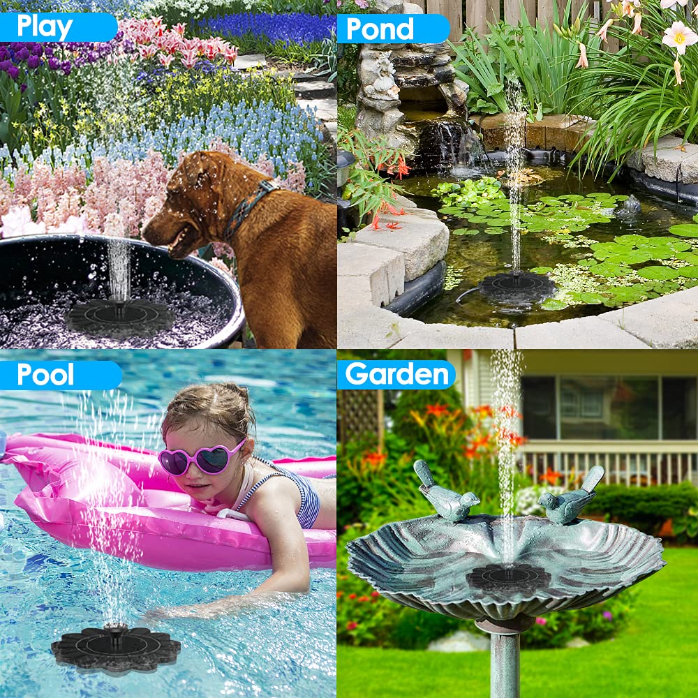 Flower-Shaped Water Fountain For Ponds And Pools - Image 4